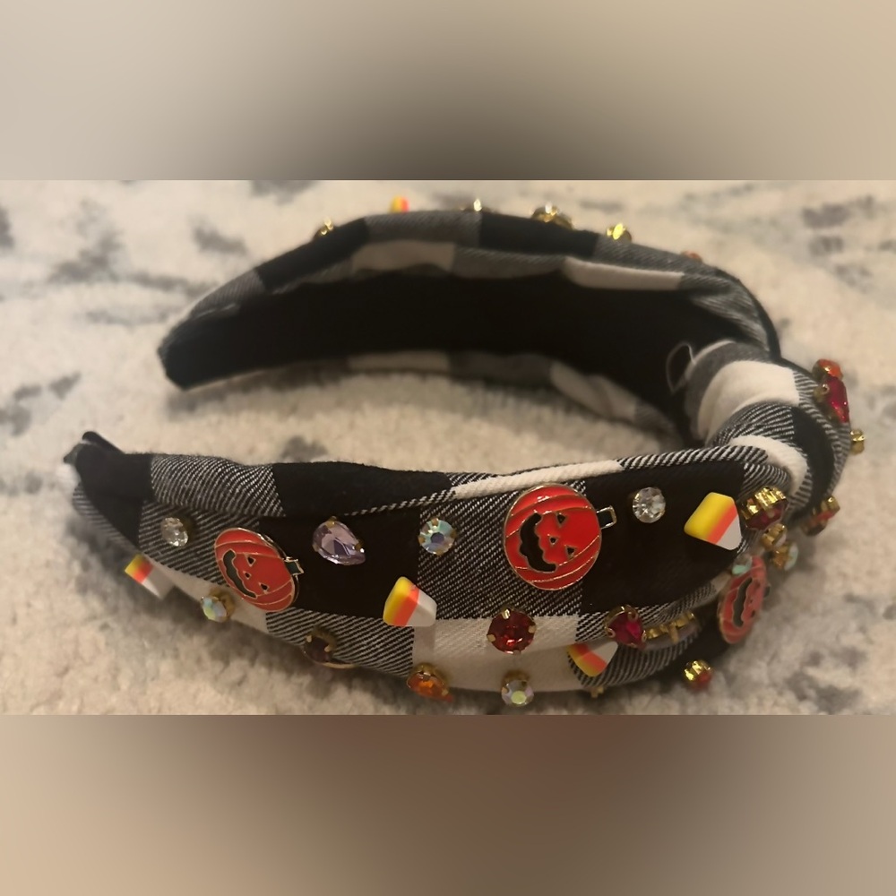 Halloween Knot Headband 🎃 with jewels!